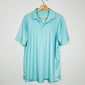 Peter Millar Mint “Martini” Summer Comfort Golf Polo M